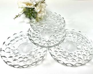 Fostoria Footed Dish Set
