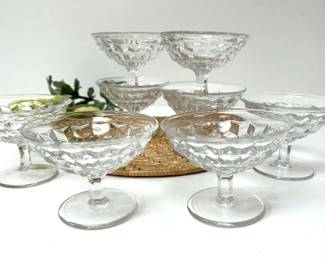 Fostoria Sherbet Champagne Glass Set