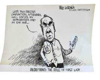 Mike Lukovich Original Artwork on Paper