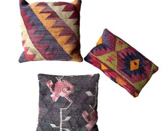 Vintage Kilim Pillow Set