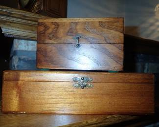 VINTAGE WOOD BOX COLLECTION 