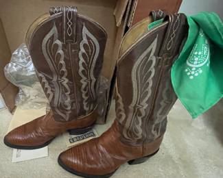 Tony Lama western boots bought in 1985