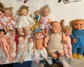 old baby dolls