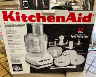 KitchenAid food processor - new in box!!
