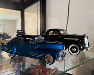 Diecast cars (we have all the boxes!).....
