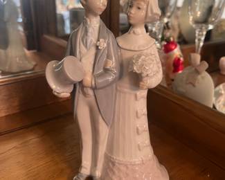 Lladro cake topper