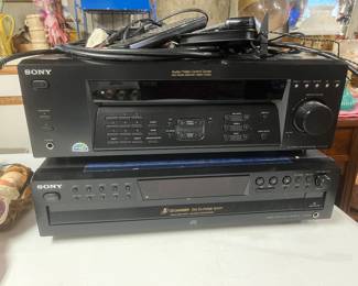 Sony electronics (we have the boxes!)