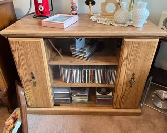 Entertainment stand and CD's