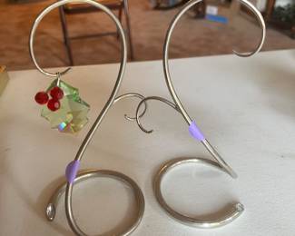 Swarovski crystal treasures and ornament holders...