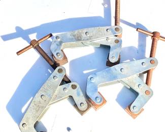 Kant Twist 3” 410 Machinist/ Welder clamps. We also have 1" & 2" clamps in other lots.