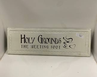 Holy Grounds Sign
