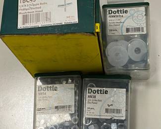 Lot of Toggle Bolts, Washers and Nuts