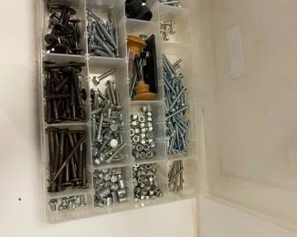 Assortment of Screws, Nuts, Bolts and Other Items