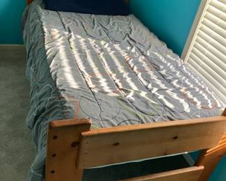 Twin bed (part of bunk bed)