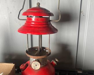1960 Red Coleman Lantern