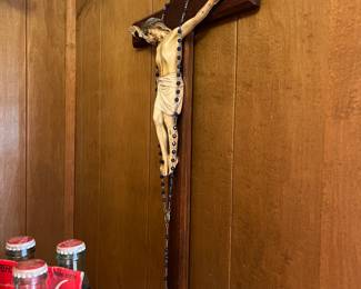 Vintage Crucifix and Rosary