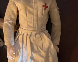 Vintage plastic Red Cross Nurse – Hong Kong
