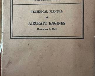 1941 Technical Manual Aircraft Engines