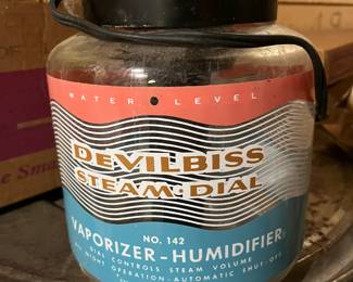 Vintage DeVilbiss Steam Dial Vaporizer-Humidifier 
