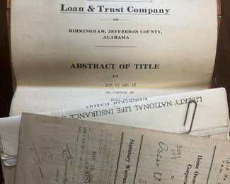 Alabama Abstract of Title and Deeds