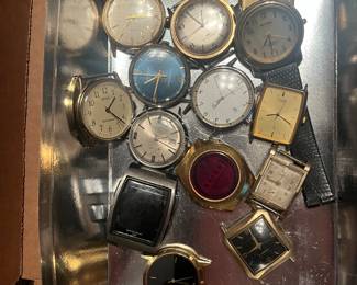 Several vintage watches