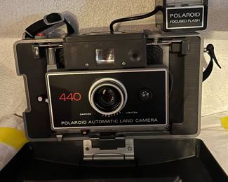 Vintage Polaroid 440 Automatic Land Camera