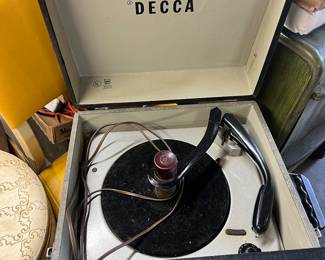 Vintage Decco record player