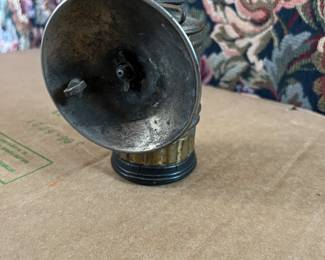 Antique Guys Dropper Miner’s Brass Lamp-universal Lamp Company
