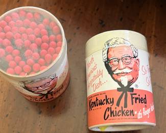 Vintage Kentucky Fried Chicken Matches