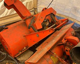 Attachments to the Ariens riding mower 