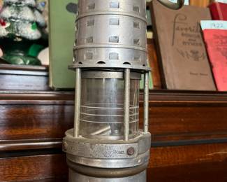 Vintage Miner's Lantern