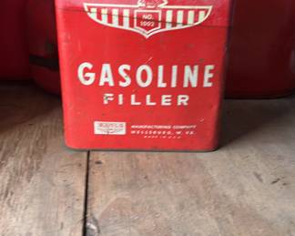 Vintage Eagle EZ Pour Two Gallon Gas Can