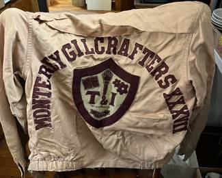 Vintage Monterey Gilcrafters XXXII Satin Jacket