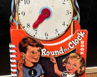 1950's Round the Clock Book