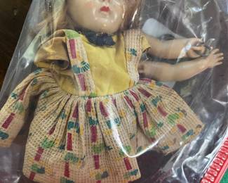 Vintage 1950’s Vogue Jenny Doll- needs repaired