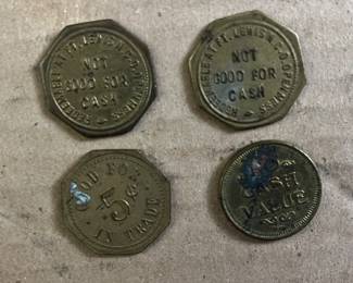Vintage Ft Lewis, WA, NCO Open Mess trade token
