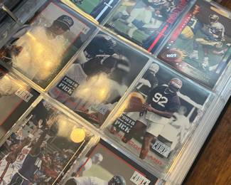 HUGE collection of baseball cards basketball cards and other sporting cards! taking bids during the sale for the ENTIRE LOTS will not piece them out
