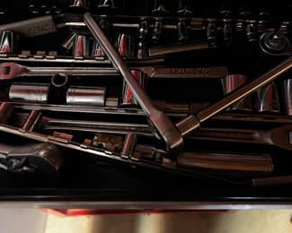 Drawer full Craftsman sockets etc