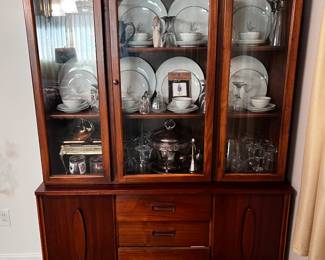 Mid Century Modern China Cabinet 