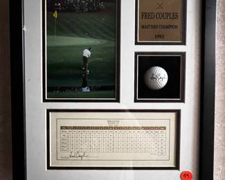 Fred Couples 1992 Masters Champion 