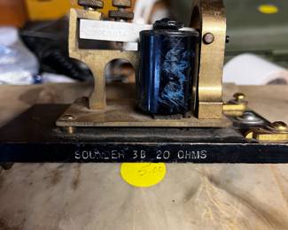 Western Electric telegraph receiver 