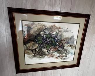 Signed numbered print