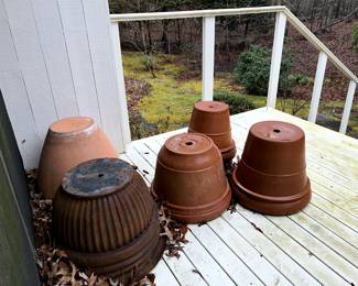 Terra Cotta pots 