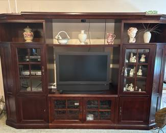 Large media cabinet. 4 pieces 