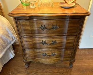 French Provincial nightstand 