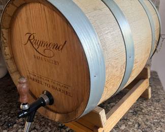 Napa Valley wine barrel 