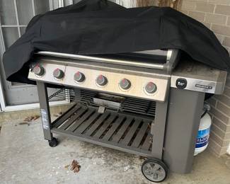 Genius II propane grill 