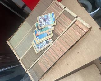 Baseball card collection 