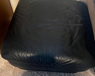 Black ottoman 