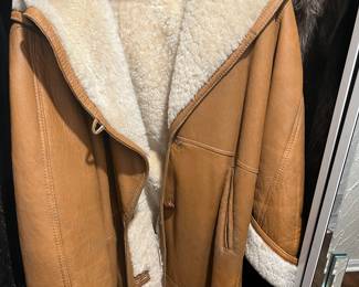Lambskin coat